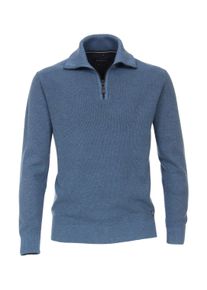 Casamoda Herren Troyer "Casamoda Troyer uni", blau, Gr. XXL, 90% Baumwolle, 10% Polyamid, Pullover