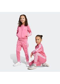 Kinder Trainingsanzug "SST TRACKSUIT", pink, sportlich, Gr. 116, adidas originals, Obermaterial: 100% Polyester, Sportanzüge