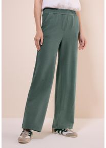 Cecil Damen Culottebalmy khaki, casual, Gr. XS, unifarben, Stoff, 66% Viskose, 31% Polyester, 3% Elasthan, Hosen, High Waist