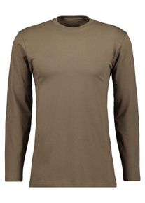 Ragman Herren Langarmshirt, braun, casual, Gr. XXL, Baumwolle, Shirts