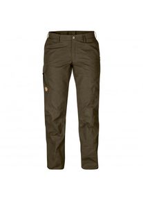 Fjällräven Trekkinghose Fjällräven Karla Pro Trousers Damen (Gr 44 - Raw Length |braun)