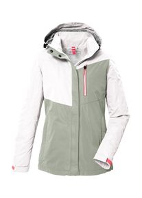 Killtec Damen Funktionsjacke "KOS 366 WMN JCKT", beige, sportlich, Gr. 46, Oberstoff: 100% Polyester, Futter: 100% Polyester, Jacken, Wasser- und