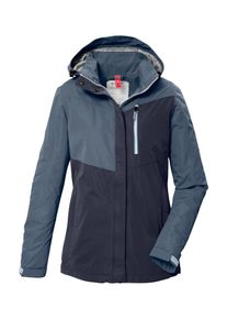 Killtec Damen Funktionsjacke "KOS 366 WMN JCKT", blau, sportlich, Gr. 36, Oberstoff: 100% Polyester, Futter: 100% Polyester, Jacken, Wasser- und