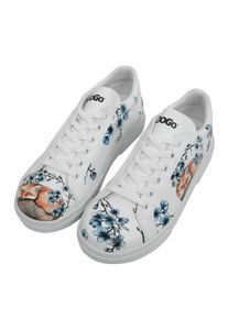 DOGO Damen Sneaker "Ace Sneakers The Wise Owl Damen Sneaker / Female", Gr. 38, blau, Lederimitat, casual, Schuhe, Vegan