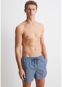 Marc O'Polo MARC O'POLO Herren Badeshorts "Mini Geo Print"murphy marine print, casual, Gr. XL, gemustert, Obermaterial: 100% Polyester, Badehosen, mit