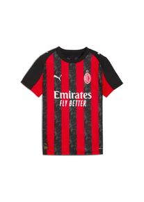 Puma Kinder Trainingstop "ACM HOME JERSEY REPLICA JR", rot, sportlich, Gr. 140, gemustert, Web, Obermaterial: 100% Polyester, Tops