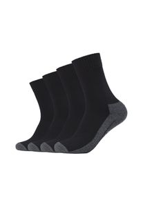 Camano Damen Sportsocken "function", Gr. 39, schwarz, Materialmix, uni und meliert, Socken, mit feuchtigkeitsregulierendem Material