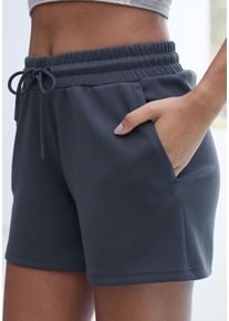 Damen Sweatshorts, Copenhagen Studios, Gr. 36, grau, Sweatware, Obermaterial: 54% Modal, 40% Polyester, 6% Elasthan, unifarben, casual, Hosen, aus