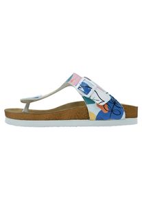 DOGO Damen Zehentrenner "Lila No More Drama Damen Sandalen/ Sandaletten / Female", Gr. 40, grün, Lederimitat, Schuhe, Vegan