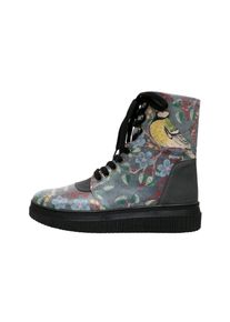 DOGO Damen Schnürboots "Future Boots Mon Cher Damen Boots / Female", Gr. 36, bunt, Lederimitat, Schuhe, Vegan