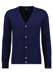 Ragman Herren Collegejacke, blau, Gr. M, 90% Wolle 10% Cashmere, Jacken
