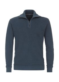 Casamoda Herren Troyer "Casamoda Troyer uni", blau, Gr. M, 90% Baumwolle, 10% Polyamid, Pullover