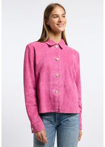 Frieda & Freddies New York Damen Lederjacke "Leather Jacket / Ayleen", rosa, casual, Gr. 38, FRIEDA & FREDDIES, unifarben, 100% Ziegenleder, Jacken