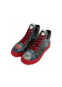 DOGO Damen Winterboots "Adriana Explore Damen Boots / Female", Gr. 39, grau, Lederimitat, klassisch, Schuhe, Vegan