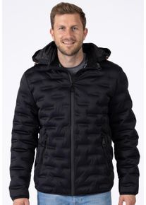 LPO Herren Steppjacke "Herren-Wattierte Steppjacke-Marcin 2", schwarz, Gr. 52, 100% Polyester, Jacken