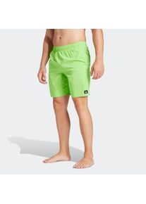 Herren Badeshorts "SLD CLX SHO CL", grün, sportlich, Gr. S, adidas Performance, Obermaterial: 100% Polyester, Badehosen