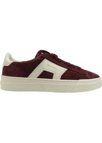 Santoni Low-Top Sneaker - Sneaker DBS1 bordeaux - Gr. UK_6 - in Braun - f&uuml;r Damen