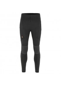 Fjällräven Trekkinghose Fjällräven Abisko Trekking Tights Pro Herren (Gr S |schwarz)