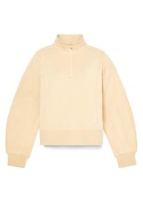 Timberland Lush 1/4-Zip Sweatshirt Pullover Women (Gr L |beige)