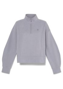 Pullove Timberland Lush 1/4-Zip Sweatshirt Damen (Gr XL |grau/lila)