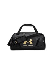 Under Armour Sporttasche "UA UNDENIABLE 5.0 DUFFLE SM"schwarz medium heather, schwarz, metallic gold, Web, Polyester, Taschen, 40 Liter Volumen