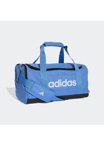 Sporttasche "LINEAR DUFFEL S", adidas Performanceblau fusion, schwarz, weiß, Obermaterial: 100% Polyester, Taschen