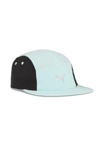 Puma Damen Flex Cap "ESS 5-Panel-Laufcap Erwachsene"mint melt grün, Gr. 1, bedruckt, Obermaterial: 100% Polyester; Futter Vorderteil: 100% Polyester;
