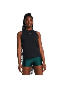 Under Armour Damen Trainingstop "UA RIVAL MUSCLE TANK"schwarz,, weiß, sportlich, Gr. S, Obermaterial: 57% Baumwolle, 38% Polyester, 5% Elasthan, Tops