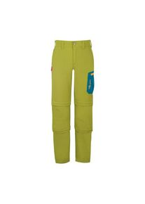 Trekkinghose Trollkids Preikestolen Double Zip-Off Pants Kinder (Gr 146 |oliv)