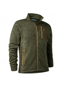 Fleecejacke Deerhunter Sarek Knitted Jacket Herren (Gr S |oliv)