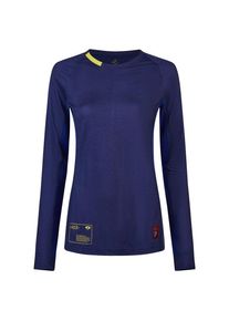 Transhumance Langarm Tee Merinounterwäsche Damen (Gr XS |blau)