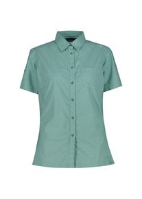 CMP Shirt with Chest Pocket Bluse Damen Freizeit (Gr 46 |türkis)