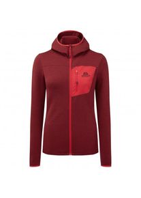 Fleecejacke Mountain Equipment Lumiko Hooded Jacket Damen (Gr 12 |rot)