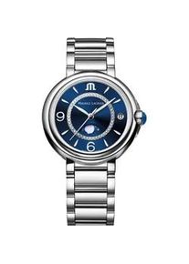 Maurice Lacroix Fiaba Moonphase Damenuhr Edelstahl silber