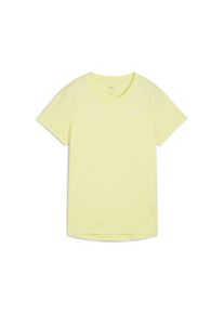 Puma Damen Trainingsshirt "Train All Day Essentials Crew T-Shirt Damen"gold moon gelb, Gr. XL, Obermaterial: 100% Polyester, Shirts