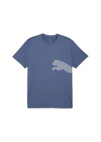 Puma Herren Trainingsshirt "Train All Day Big Logo T-Shirt Herren"schwarz indigo blau, Gr. XXL, 100% Polyester, Shirts