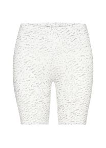 Hey Honey Biker Feather Shorts Damen (Gr XS |weiß)