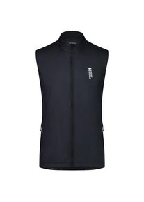 Mons Royale Redwood Merino Air-Con Wind Vest Fahrradweste Herren (Gr M |blau/schwarz)