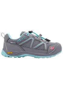Multisportschuhe Trollkids Skarvan Hiker Low Kinder (Gr 36 |grau |wasserdicht)