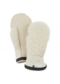 Hestra Heli Ski Wool Liner Mitt Handschuhe (Gr 5 |beige)
