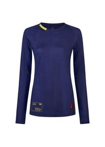 Transhumance Langarm Tee Merinounterwäsche Damen (Gr S |blau)