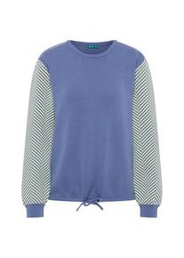 Tranquillo Kurzer Strickpullover Pullover Damen (Gr XL |blau)