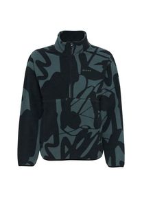 Mazine Nash Printed Fleece Half Zip Fleecepullover Herren Freizeit (Gr XL |schwarz)