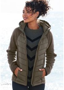 Vivance Steppjacke beige Gr. 42 für Damen