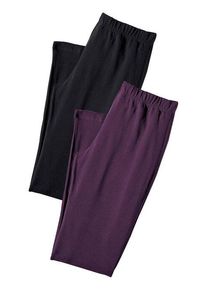 Vivance ACTIVE Caprileggings mehrfarbig Gr. 32/34 für Damen. Eng. Nachhaltig.