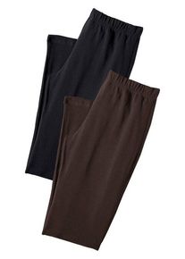 Vivance ACTIVE Caprileggings mehrfarbig Gr. 32/34 für Damen. Eng. Nachhaltig.