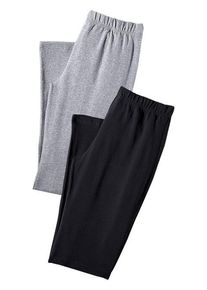 Vivance ACTIVE Caprileggings mehrfarbig Gr. 32/34 für Damen. Eng. Nachhaltig.