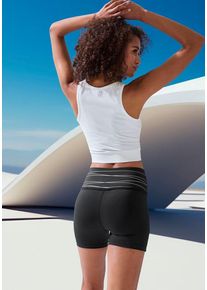 Vivance ACTIVE Shorts mehrfarbig Gr. XS (32/34) für Damen. Mit Druck. Eng