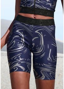 active by Lascana LASCANA ACTIVE Funktionsshorts mehrfarbig Gr. XS (32/34) für Damen. Mit Schriftzug. Eng