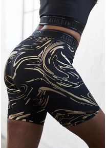 active by Lascana LASCANA ACTIVE Funktionsshorts mehrfarbig Gr. XS (32/34) für Damen. Mit Schriftzug. Eng